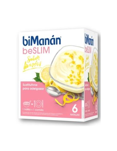 NATILLAS SUSTITUTIVAS limon 6sbrs. BIMANAN