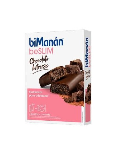 BARRITAS CHOCOLATE INTENSO 10ud. BIMANAN