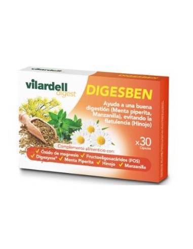 VILARDELL DIGEST DIGESBEN 30caps