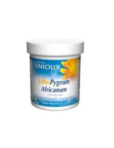 LITHO PYGEUM AFRICANUM 250mg. 200cap. FENIOUX