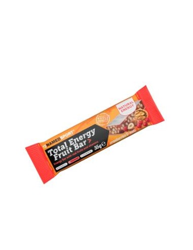 TOTAL ENERGY FRUIT BAR Cranberry Nuts barritas 25u NAMED SPORT