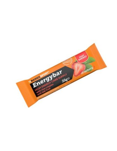 ENERGYBAR Strawberry barritas 12uds. NAMED SPORT