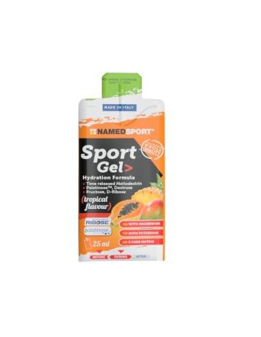 SPORT GEL Tropical 32geles. NAMED SPORT