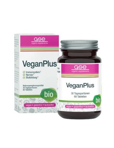 VEGANPLUS 60comp. BIO VEGAN GSE