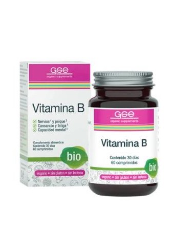 VITAMINA B COMLEX 60comp. BIO VEGAN GSE