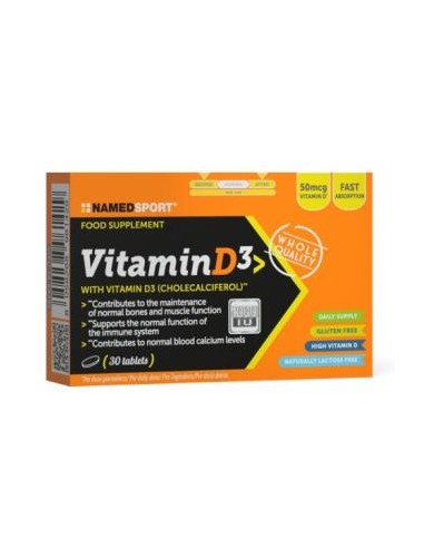 VITAMIN D3 30comp. NAMED SPORT