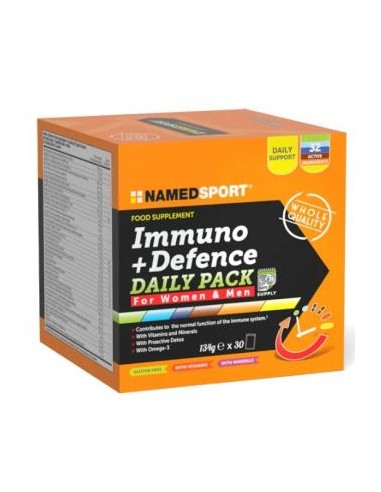 IMMUNO+ DEFENCE daily pack 30bolsitas NAMED SPORT