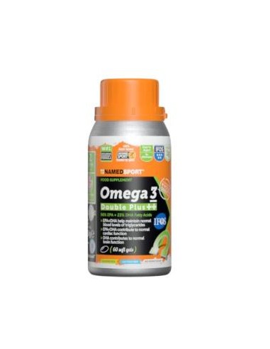 OMEGA 3 SOUBLE PLUS++ 60perlas. NAMED SPORT