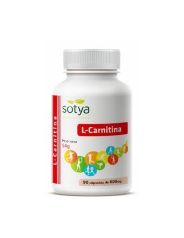 L-CARNITINA 600mg. 90cap. SOTYA