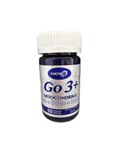 GO3+ mitocondrika 60cap. NATURE KARE WELLNESS