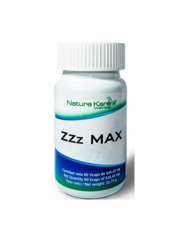 ZZZ MAX 60vcap. NATURE KARE WELLNESS