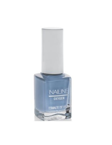 ESMALTE UÑAS OXYGEN N 35 celeste NAILINE