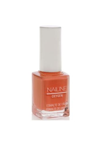 ESMALTE UÑAS OXYGEN N 34 naranja pop NAILINE