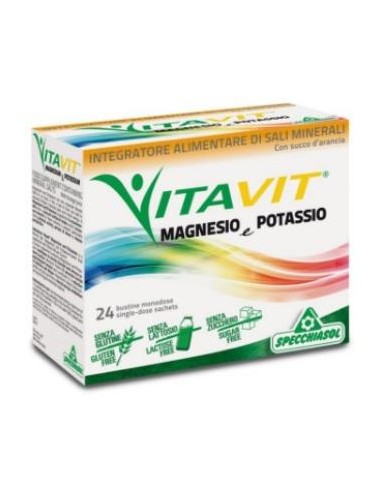 VITAVIT magnesio y potasio 24sbrs. SPECCHIASOL