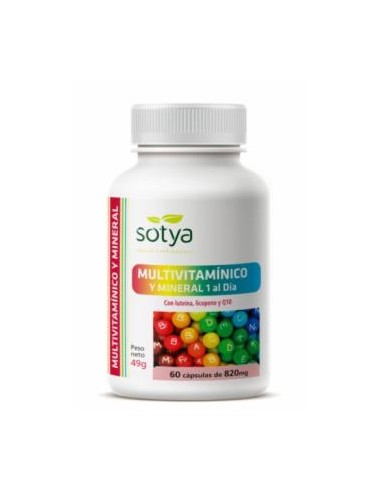 MULTIVITAMINICO MINERAL 60cap. SOTYA