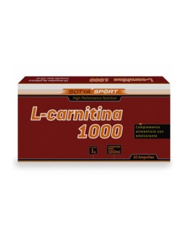 L-CARNITINA 1000mg. 10viales SOTYA