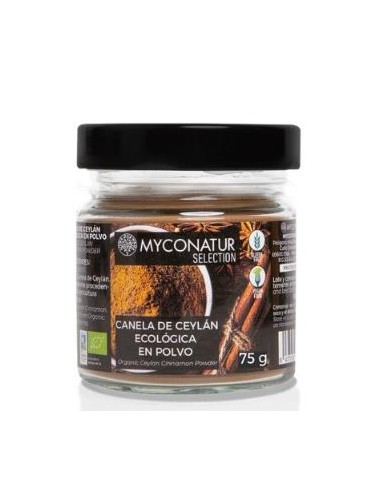 CANELA DE CEYLAN polvo 75gr. ECO MYCONATUR