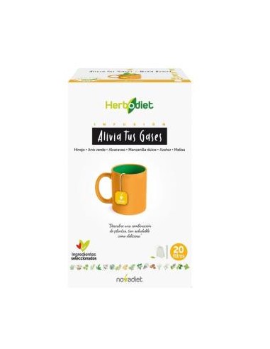 HERBODIET INF. alivia tus gases 20filtros NOVADIET