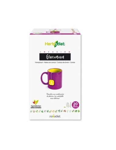 HERBODIET INF. gluconova 20filtros NOVADIET