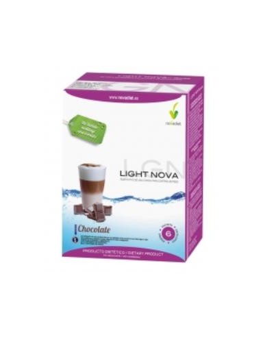 LIGHT NOVA batido chocolate 6sbrs. NOVADIET