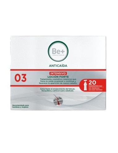 BE+ ANTICAIDA LOCION FORTE 20 X 5ml