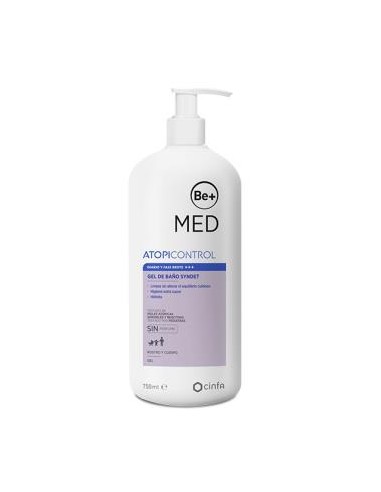 BE +ATOPICONTROL GEL DE BAÑO SYNDET 750ml BE+