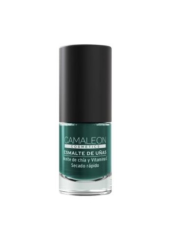 CAMALEON ESMALTE DE UÑAS verde forest 6ml. CAMALEON COSMETICS