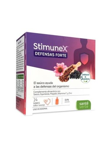 SANTE VERTE STIMUNEX DEFENSAS FORTE 14 sobres