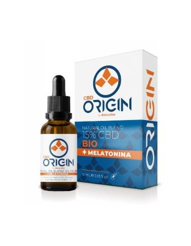 NATURAL OIL BLEND CBD 15+MELATONINA 10ml. SORIA NATURAL