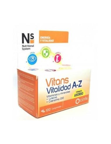 NS VITANS VITALIDAD A-Z 100 comp