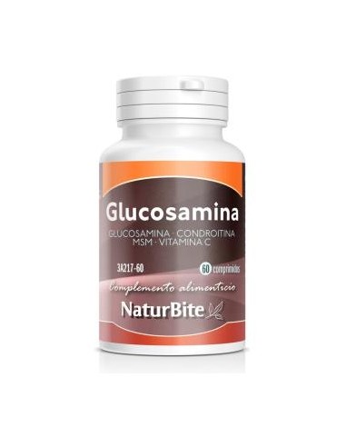 GLUCOSAMINA, CONDROITINA, MSM, VIT C 60comp. NATURBITE