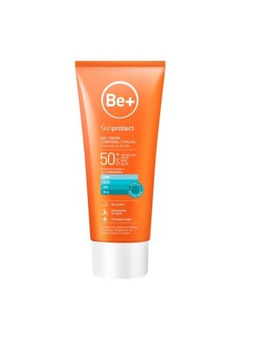 BE+ FACIAL Y CORPORAL spf 50+ GEL CREMA 100ml