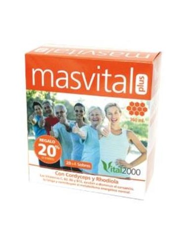 MASVITAL PLUS 20sbrs. VITAL 2000