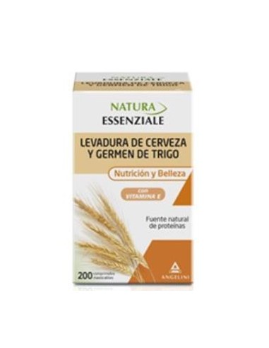 LEO LEVADURA cerveza+germen de trigo 200comp NATURA ESSENZIALE