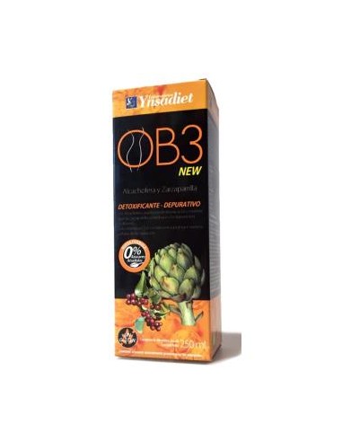 OB3 drenante jarabe 250ml. YNSADIET