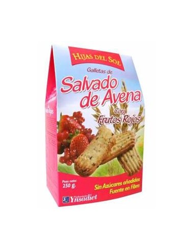 GALLETAS DE SALVADO DE AVENA con frutos rojos 250g YNSADIET