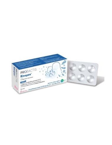 PROBACTIS RINOPAS fresa 30pastillas para chupar.