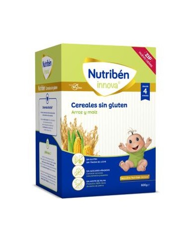 NUTRIBEN PAP INNOVA CEREALES S/GLUTEN 600gr.