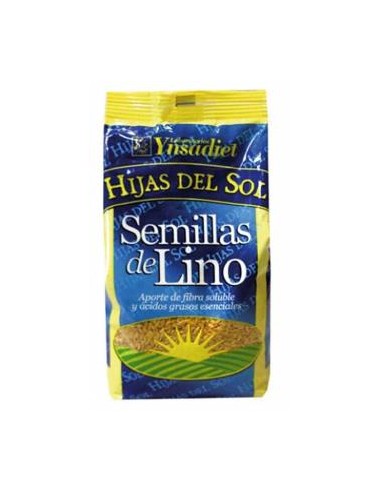 SEMILLAS DE LINO bolsa 400gr. HIJAS DEL SOL YNSADIET