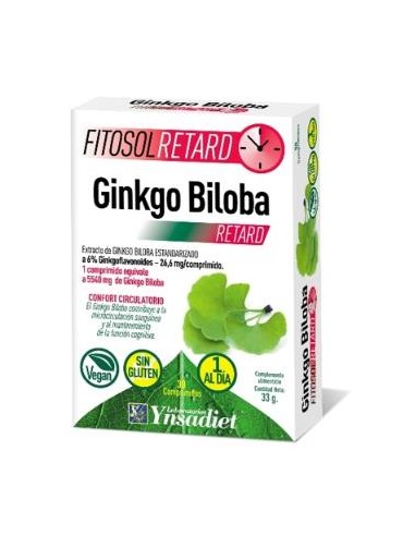 FITOSOL RETARD ginkgo biloba 30comp.