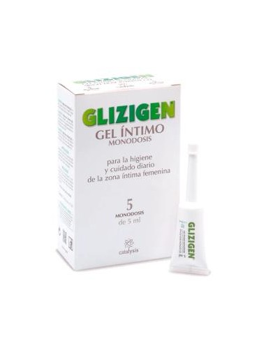 GLIZIGEN gel intimo interno monodosis 5x5ml.