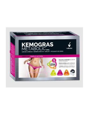 KEMOGRAS METABOLIC 30cap. NOVADIET