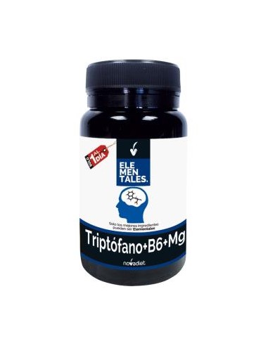 TRIPTOFANO+B6+MG 30cap. ELEMENTALES NOVADIET