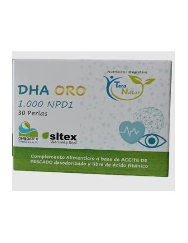 DHA ORO 1000 NPD1 30 perlas. TERANATUR