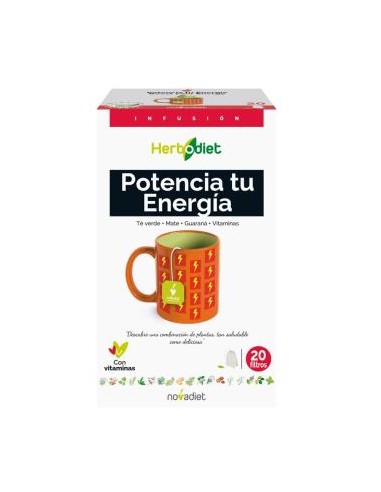 HERBODIET INF. potencia tu energia 20fitros. NOVADIET