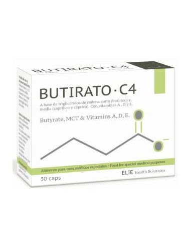 BUTIRATO C4 30cap. ELIE HEALTH SOLUTIONS