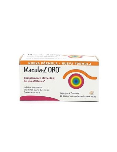 MACULA Z ORO 60comp bucodispensables