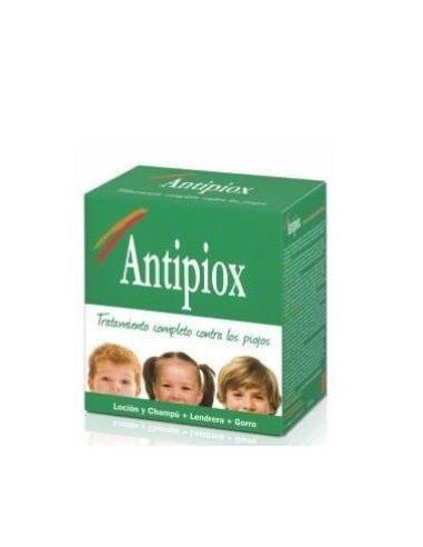 ANTIPIOX PACK ( loción+champu+liendrera )