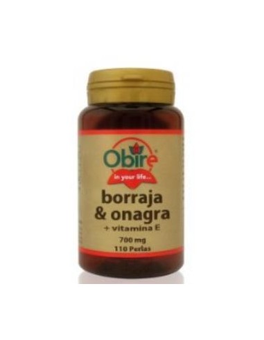 BORRAJA Y ONAGRA 700mg. 110perlas OBIRE