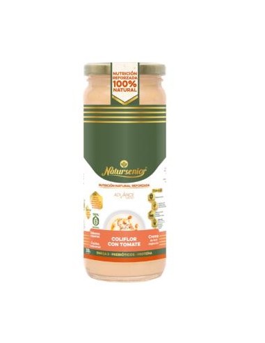 CREMA DE COLIFLOR CON TOMATE DHA+EPA 330gr. NATURSENIOR